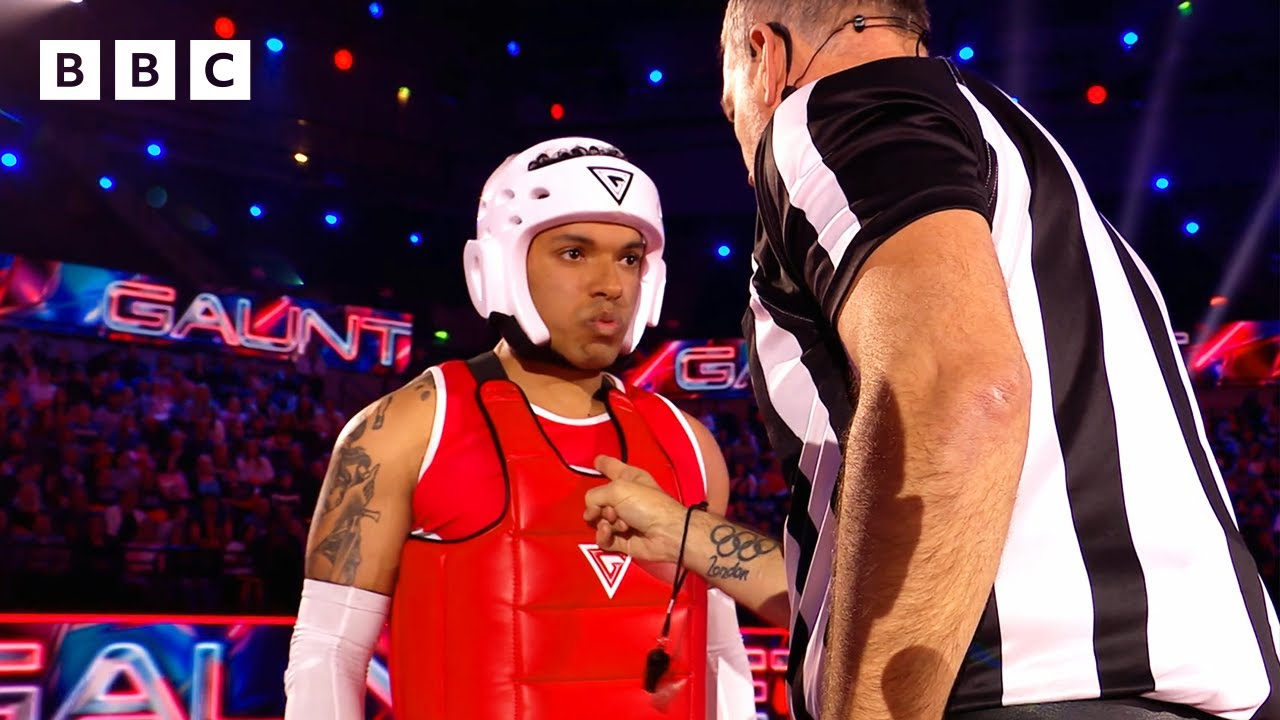 The referee has to keep EVERYONE in check on Gauntlet 😱 | Gladiators - BBC