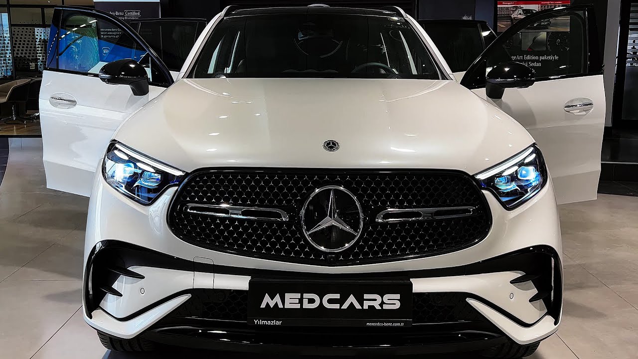 2023 Мерседес GLC - Детали интерьера и экстерьера (роскошный внедорожник среднего размера)