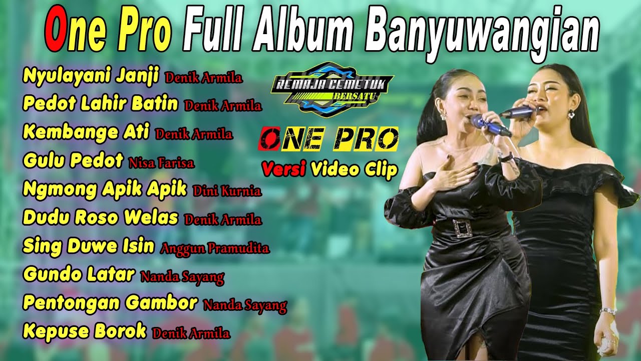 Full Album One Pro Terbaru 2024 ~ Syahiba Saufa,Denik Armila,Anggun Pramudita || Koplo Banyuwangian