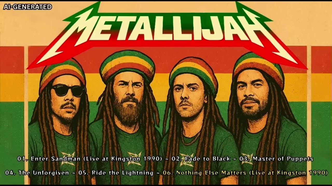Metallica - Nothing Else Matters (Live at Kingston 1990) (AI Reggae)