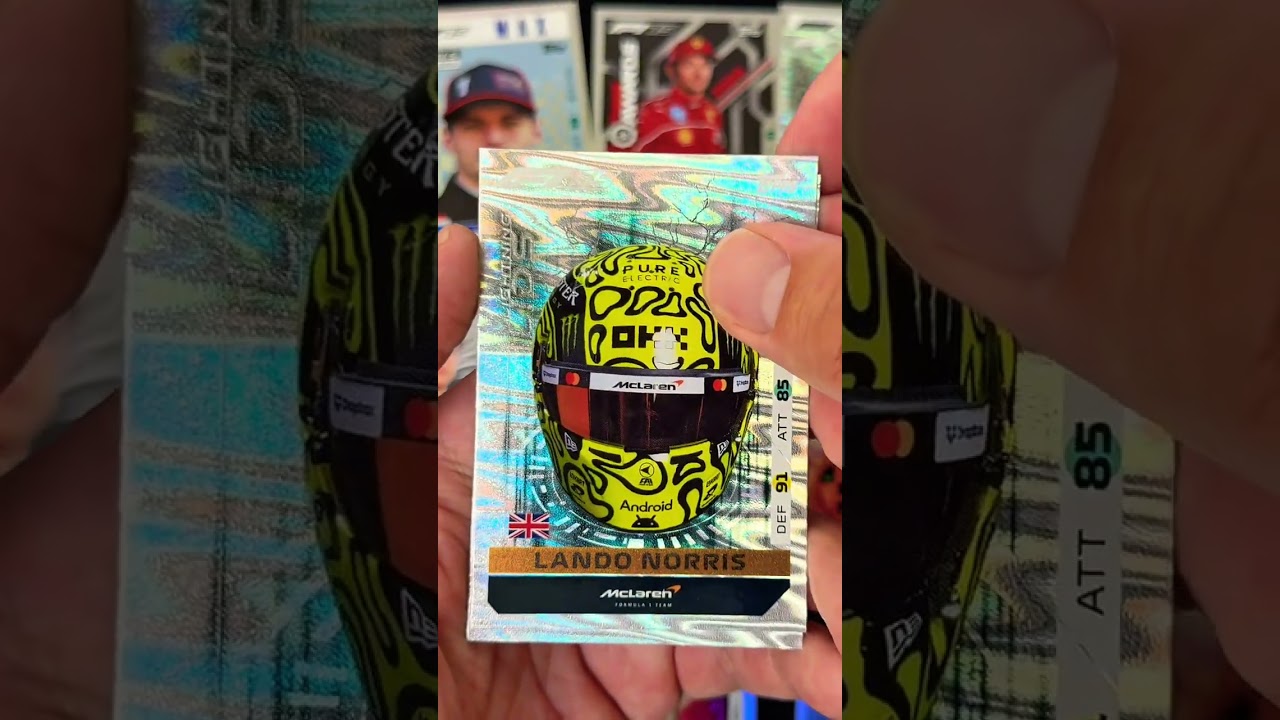 F1 HELMET CARDS! 2025 Turbo Attax F1 Cards Opening! | Brand New Formula 1 Card Pack Break! #f1