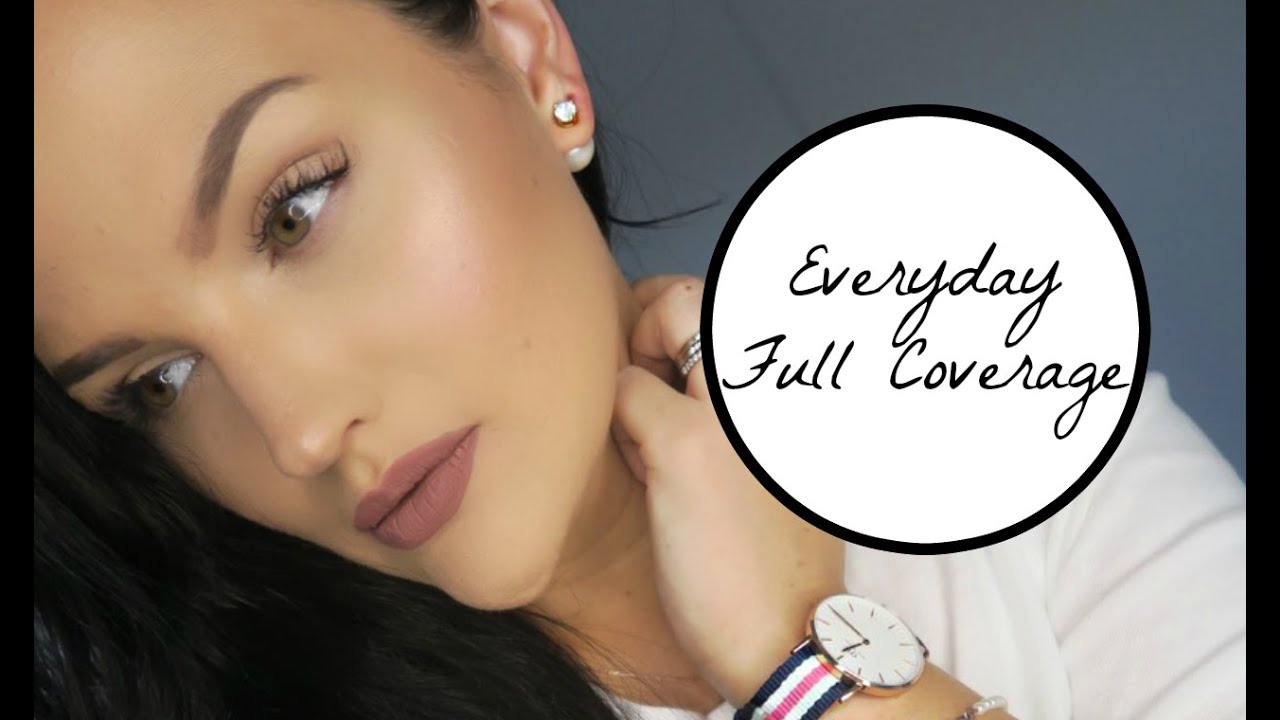 Everyday Full Coverage Makeup Tutorial