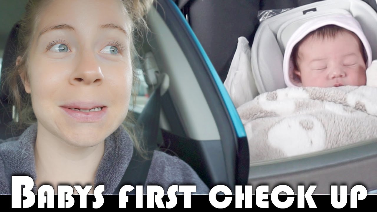 BABYS FIRST CHECK UP! - UK FAMILY VLOGGERS DAILY VLOG (ADITL EP443)