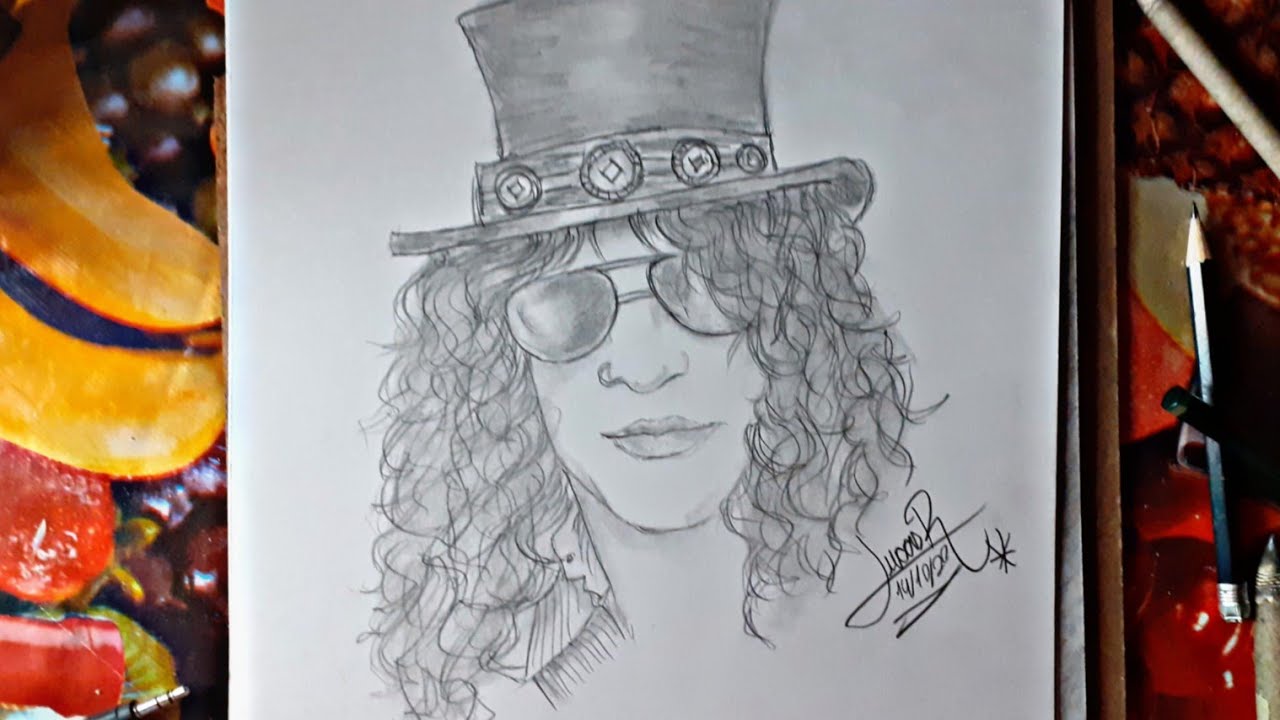 SLASH 🎸 (Speed drawing)