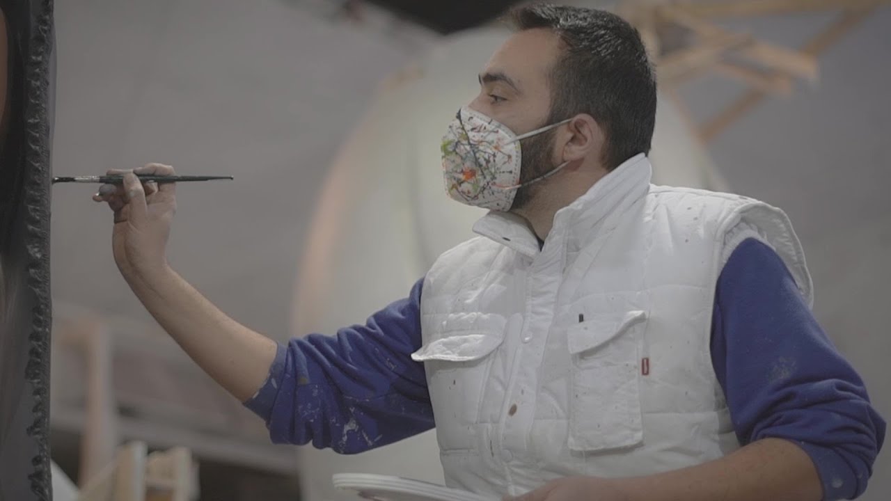 Promocional artistas falleros ciudad de Carcaixent. Fallas Falles 2021 Valencia