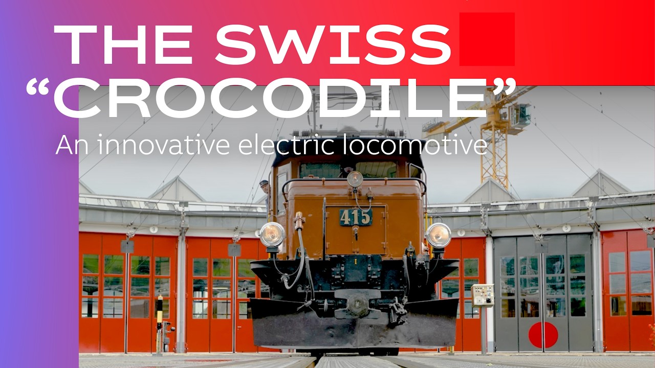 The story of Switzerland’s “Crocodile” locomotive