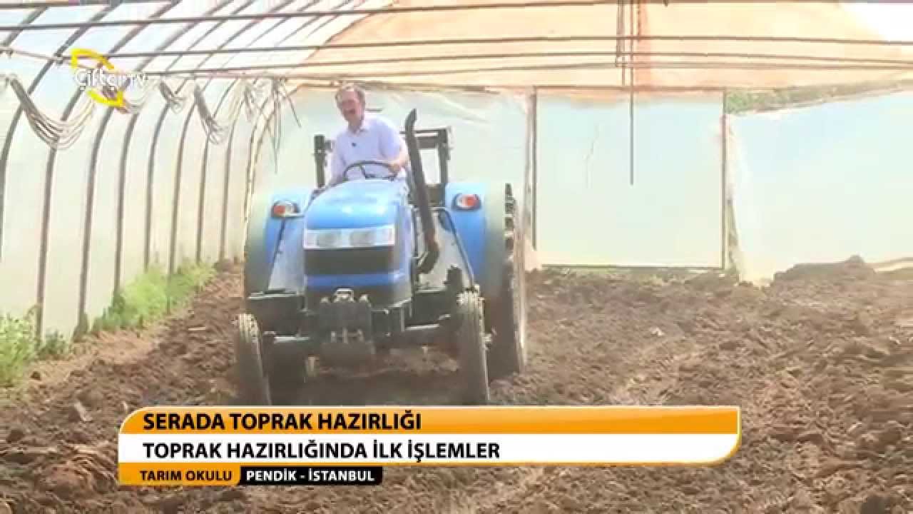 TARIM OKULU - HIYAR FİDE DİKİMİ