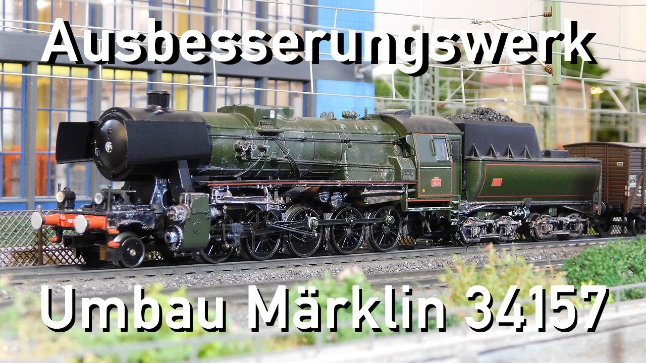 Ausbesserungswerk Märklin H0 Baureihe 52 34157 SNCF 150Y17 ex-DELTA ESU LOKSOUND5