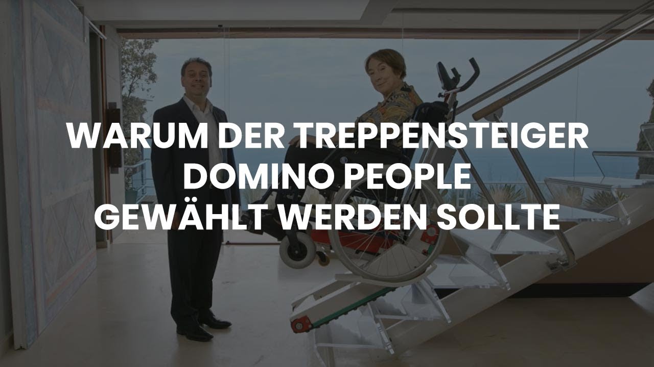 Treppenlifte für Personen Domino People und Domino People Slim