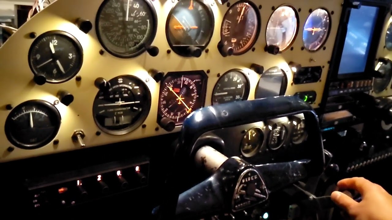 A2A Comanche home cockpit. Force feedback at idle.