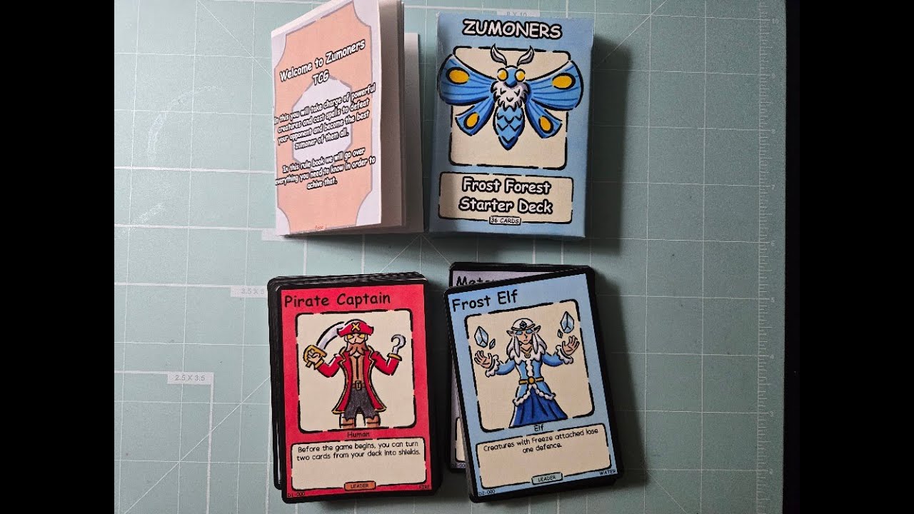 Unboxing the Zumoners Starter Decks