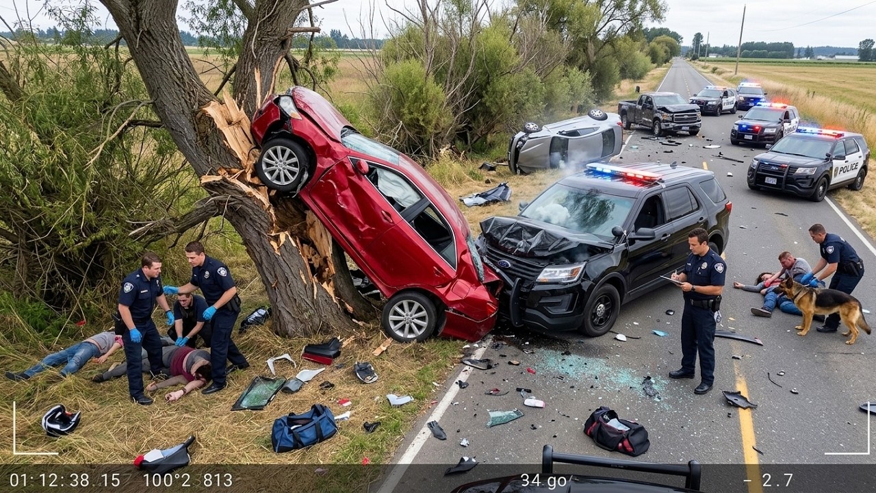 Most DANGEROUS High-Speed Police Chases Caught on Dashcam #7