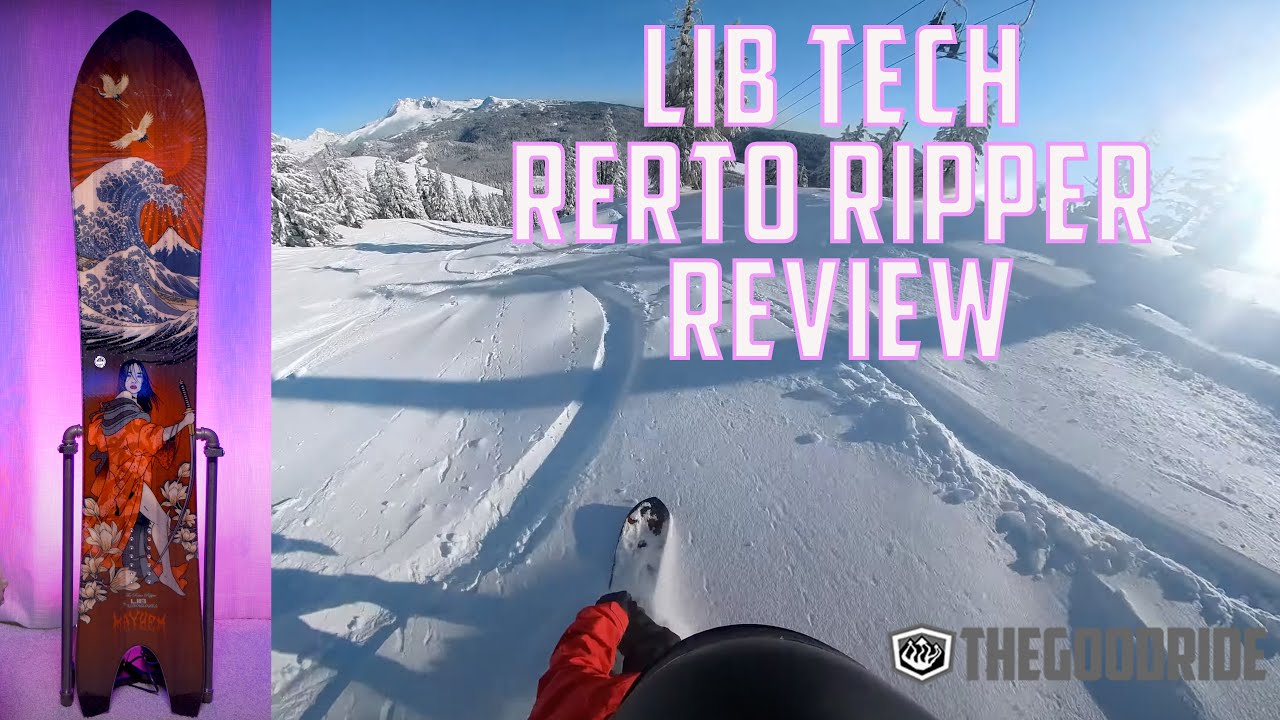 Lib Tech Retro Ripper 2023 In Depth Snowboard Review