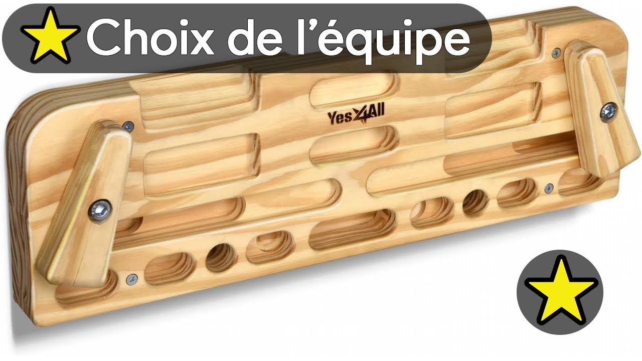 🏆 TOP 3 MEILLEUR PLANCHE D'ESCALADE EN BOIS 2025