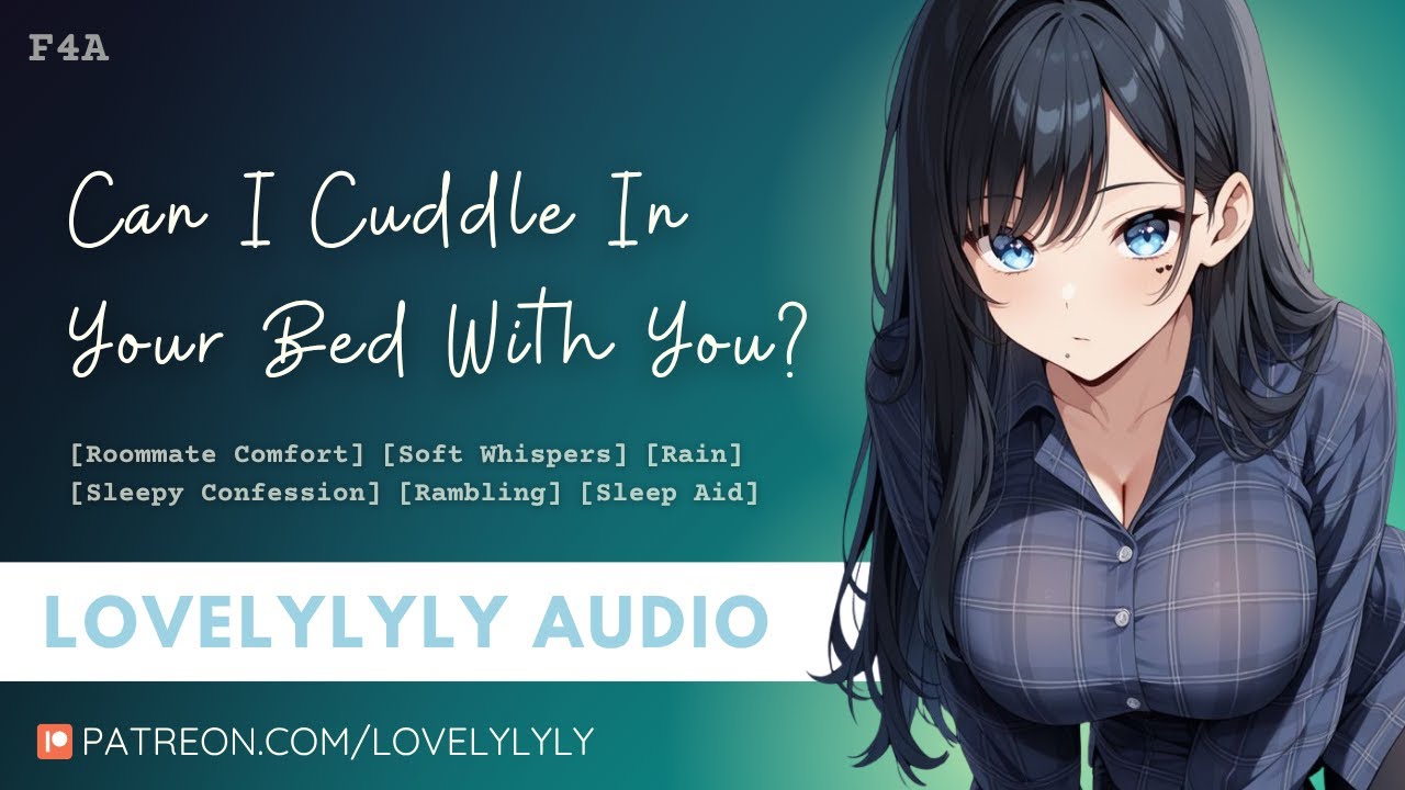 [ASMR] Roommate Helps You Fall Asleep — Can I Cuddle in Your Bed With You? 🤍 [Comfort] [Sleep Aid]