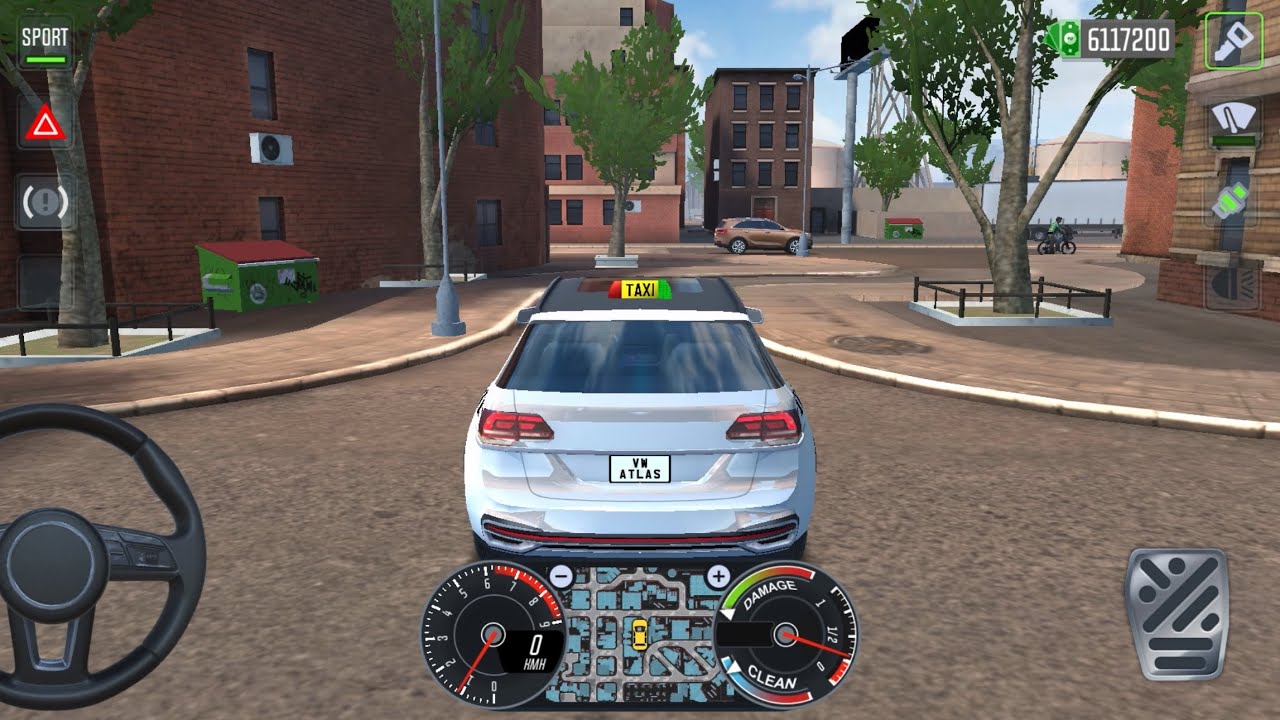 VW Atlas City Cab | New York City | Taxi Car Simulator EVO Mobile Gameplay