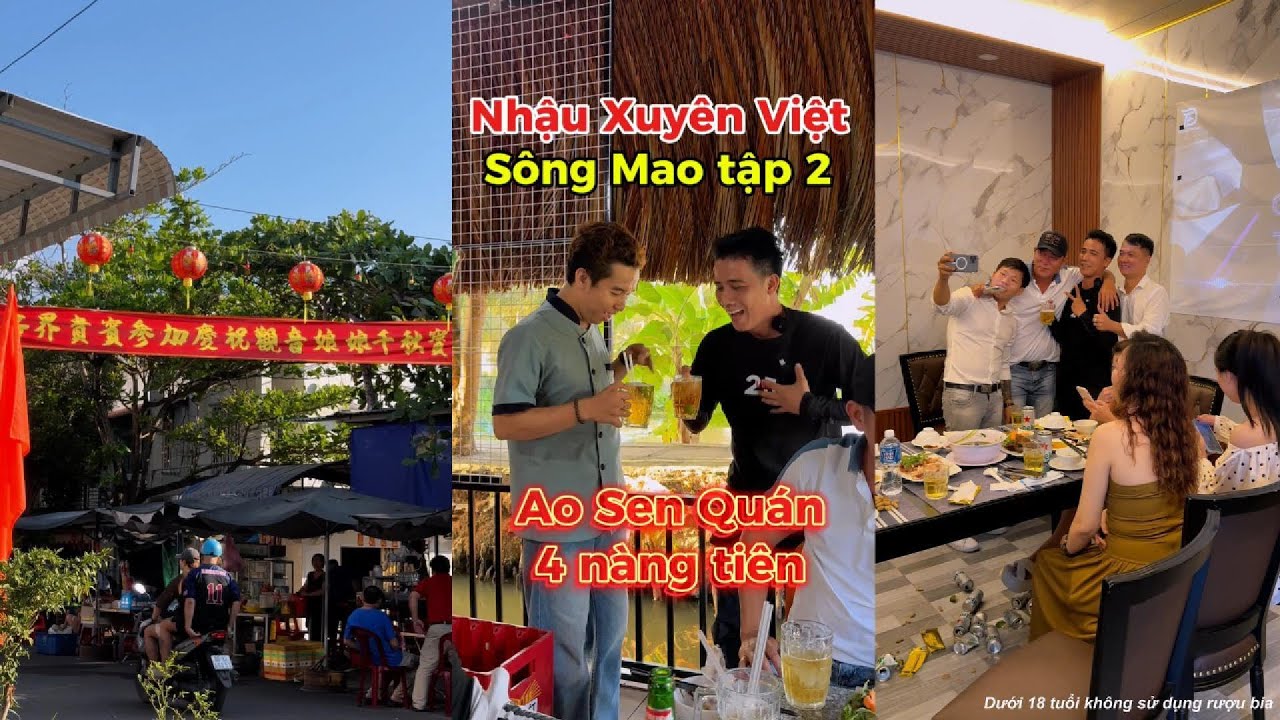 Nhậu Xuyên Việt Đúng là cốt Bánh Bèo ko thể giấu giếm đc😍😍😍#thinhdaden #nhauxuyenviet #songmao