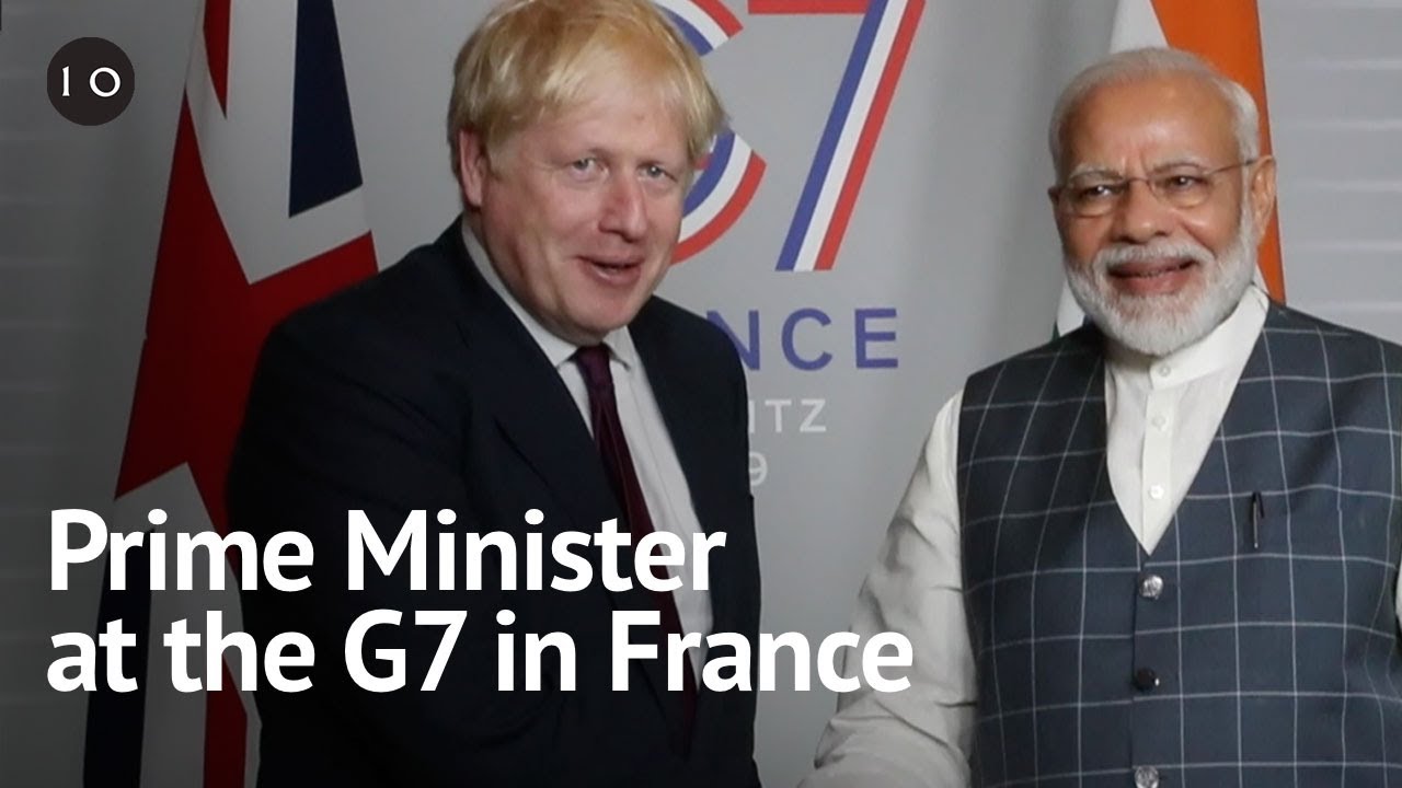 PM attends the G7 in France