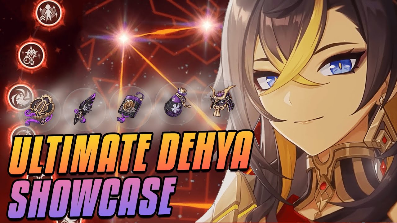 Dehya — это НЕ DPS!! | Сравнение созвездий C0~C6 R1 R5 Демонстрация Dehya