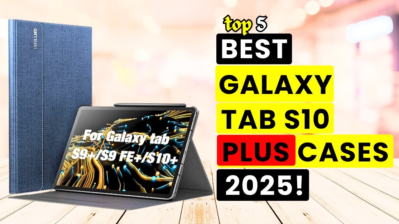 5 лучших чехлов для Galaxy Tab S10 Plus 2025 года!🔥🔥
