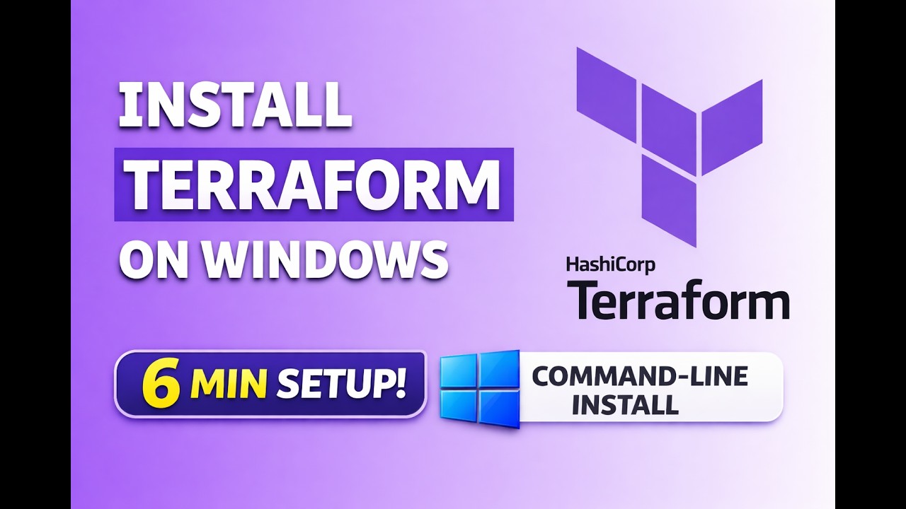 Install Terraform on Windows in 5 Minutes (2026)