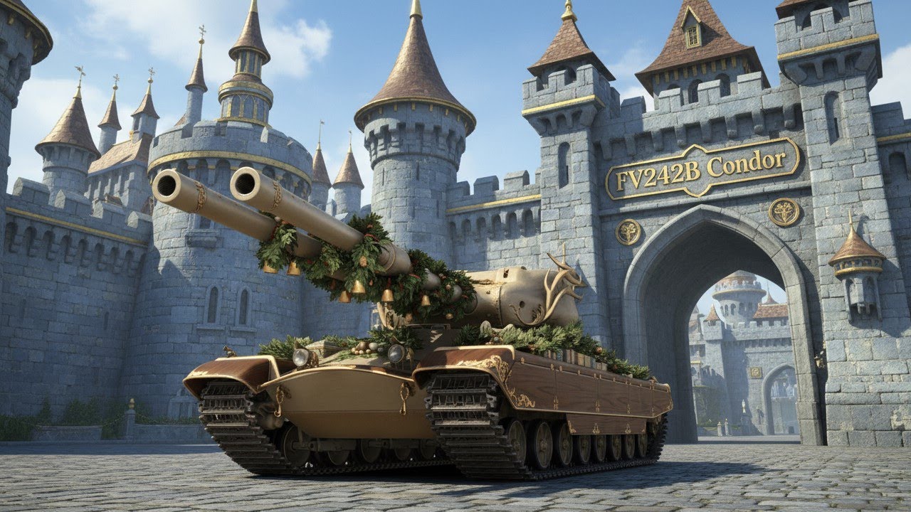 FV242B Condor - Танк по кличке: лорд Фаркуад))) #shorts #worldoftanks #миртанков
