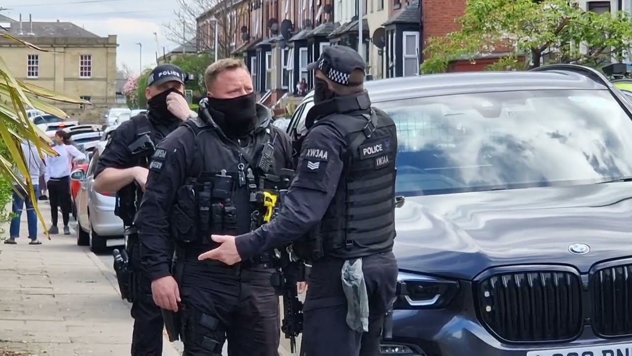 Police Firearms operation Chapletown Leeds