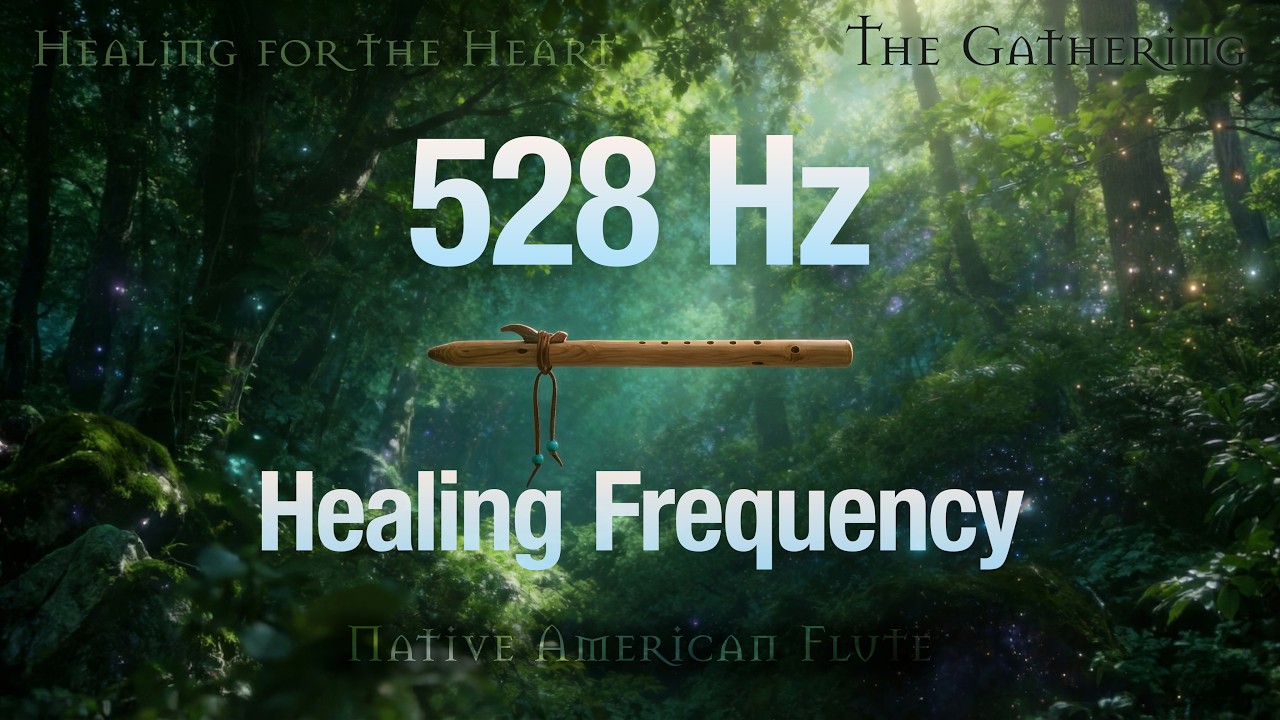 Moon Over Still Fields - 528 Hz Healing Frequency for the Heart with Native American Flute