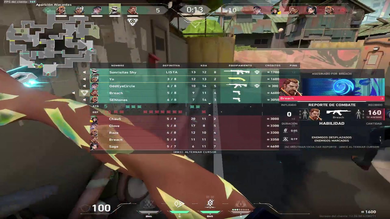 Pinta subir de rango para que me toque contra VCT players