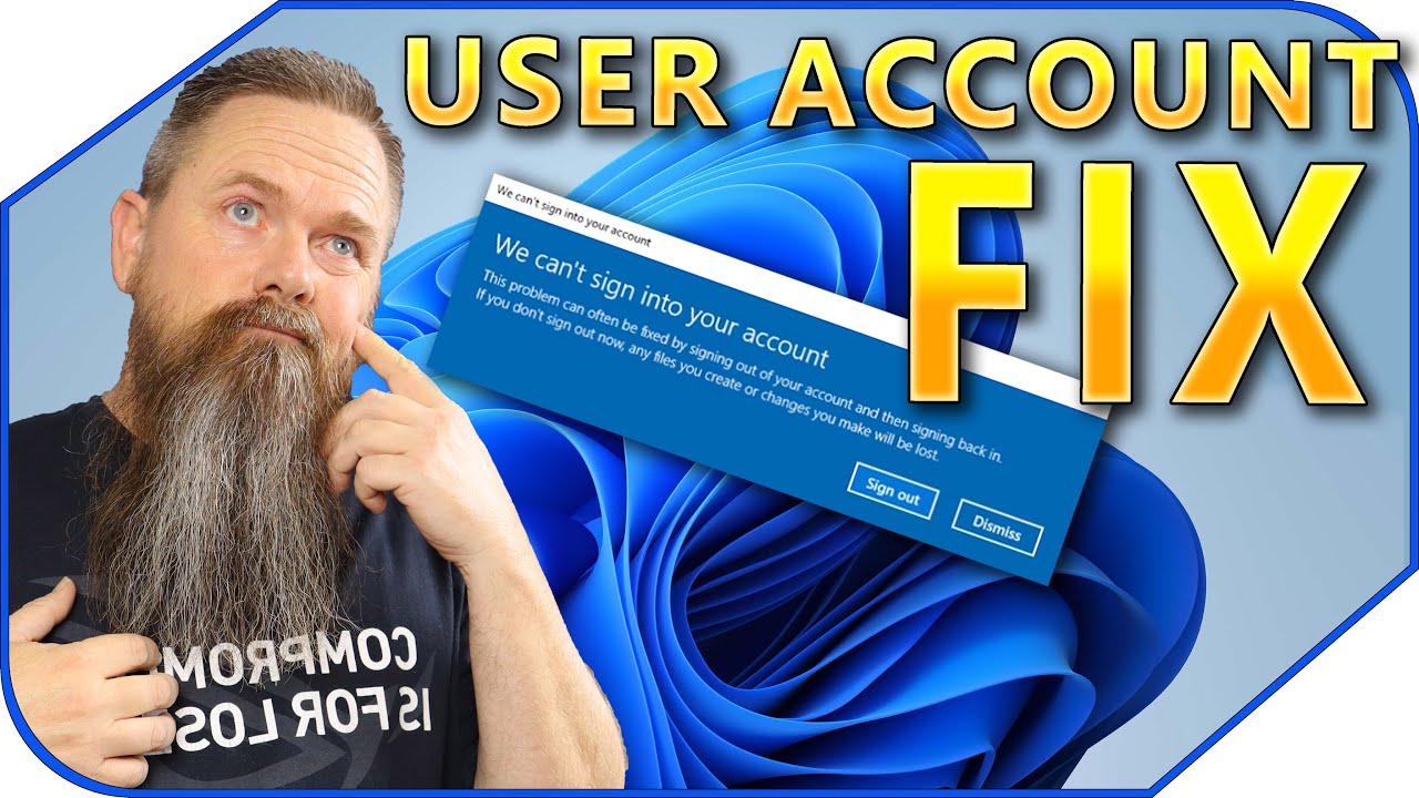 Fixing A Corrupted User Account