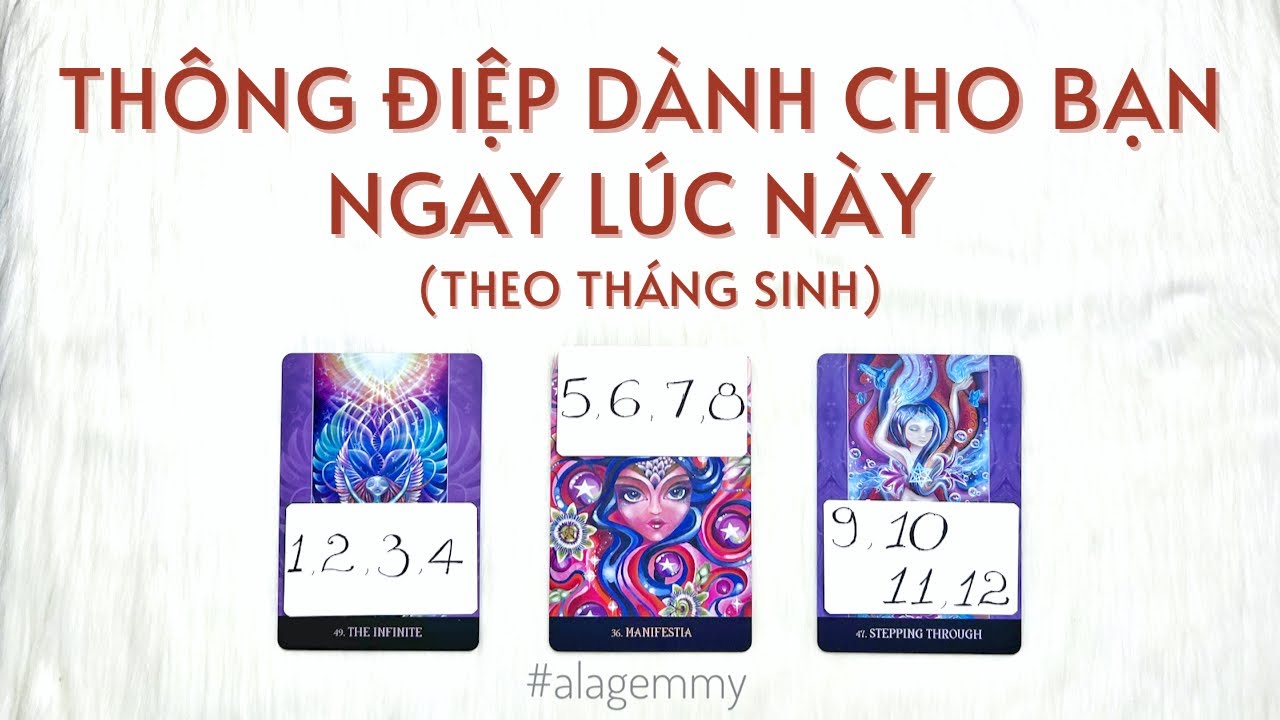 (THEO THÁNG SINH) THÔNG ĐIỆP VŨ TRỤ ĐANG TÌM ĐẾN BẠN ☯️📚Tarot🎀💎 THIS MESSAGE MEANT TO FIND YOU