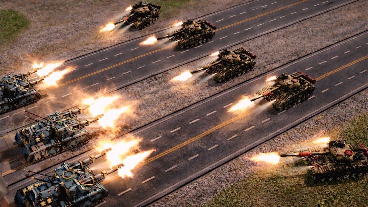 ZUHKOV MISSION 2 Command & Conquer Generals MOD Rise of the Reds