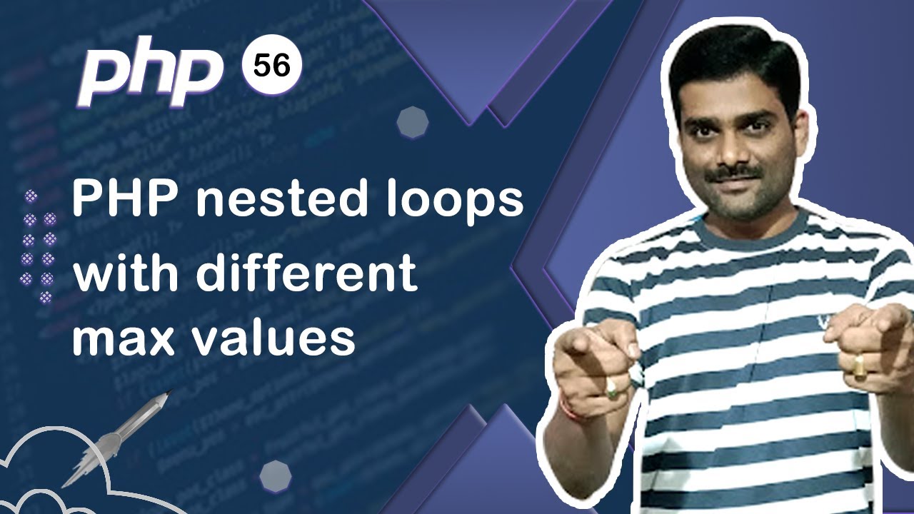 PHP Nested Loops with Different Max values - PHP Tutorial 56 🚀