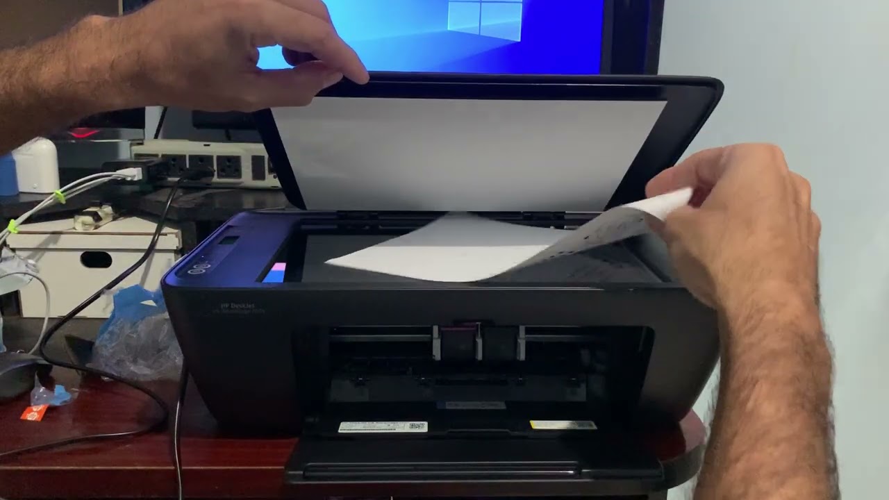 Passo a passo montagem e instalação impressora multifuncional Hp 2874