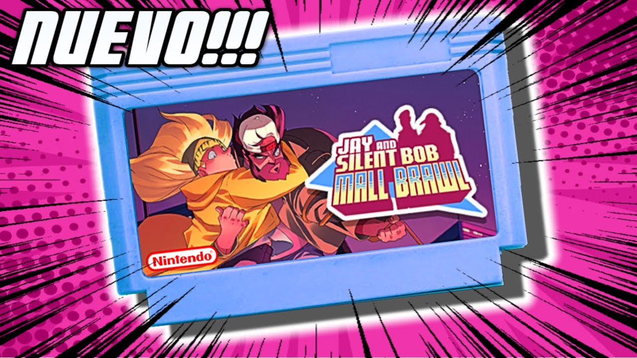 NUEVO BEAT EM UP PARA FAMILY GAME Y NES!!! Jay and Silent Bob (SIMILAR A KUNIO KUN (analisis) (2020)