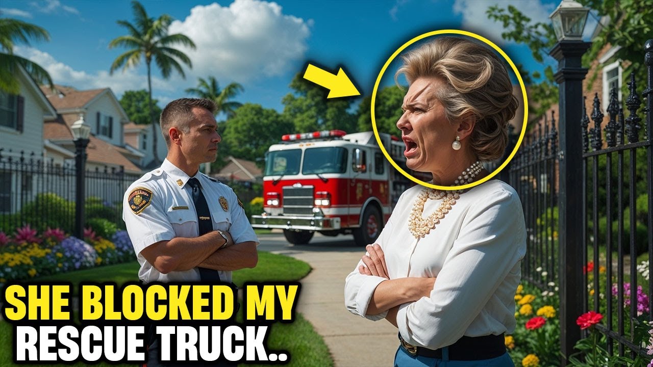 HOA Blocked My Rescue Truck With A Fence, Too Bad I'm The New Fire Chief For This County!