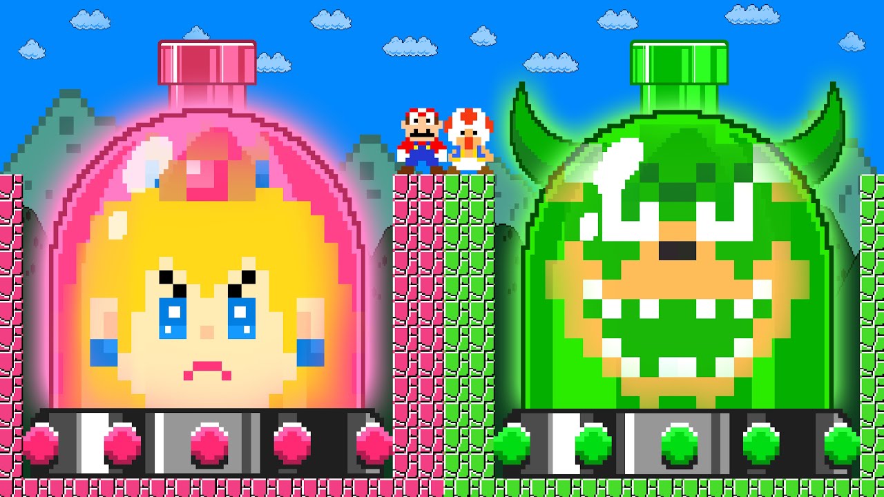 Can Mario Press the Ultimate Princess Peach Switch in New Super Mario Bros.? | AG Mario