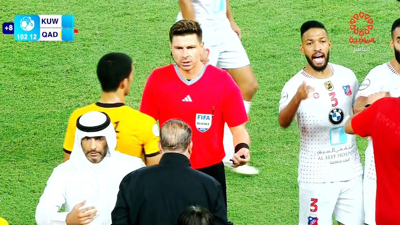 ملخص مباراة الكويت و القادسية | أحداث مؤسفة في مباراة القمة | بدر المطوع يسجل وهدف عالمي من مرهون