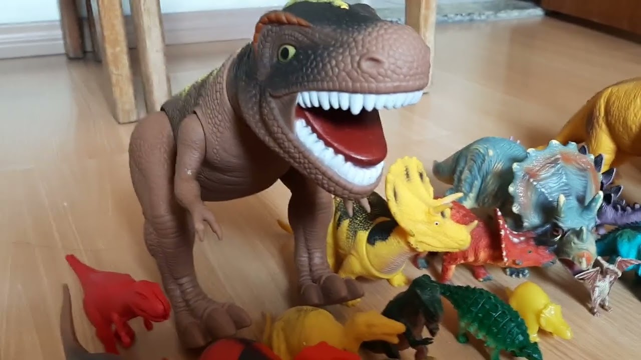 Especial de Natal🎄🎅: Mostrando a minha coleção de dinossauros 🦖