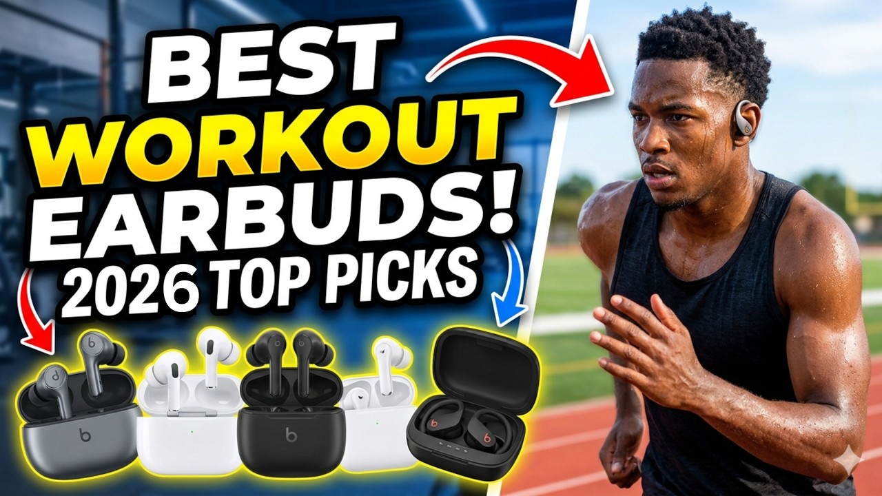 Best Earbuds for Workouts 2026 🔥 Top 13 Gym & Running Earbuds