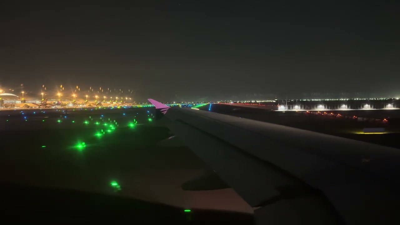 Thai Airways A320 full takeoff from Bangkok-Suvarnabhumi Airport (BKK) to Khon Kaen Airport (KKC)