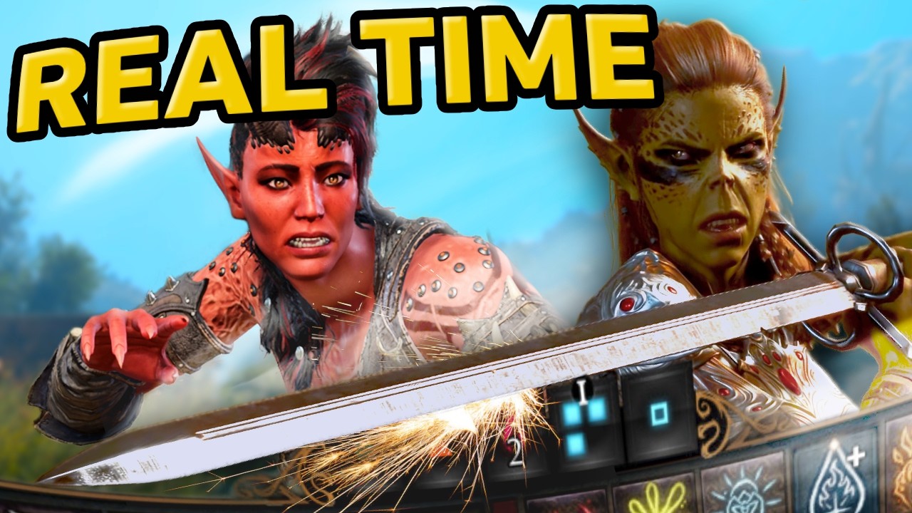 Baldur&rsquo;s Gate, But Battles Are in REAL TIME