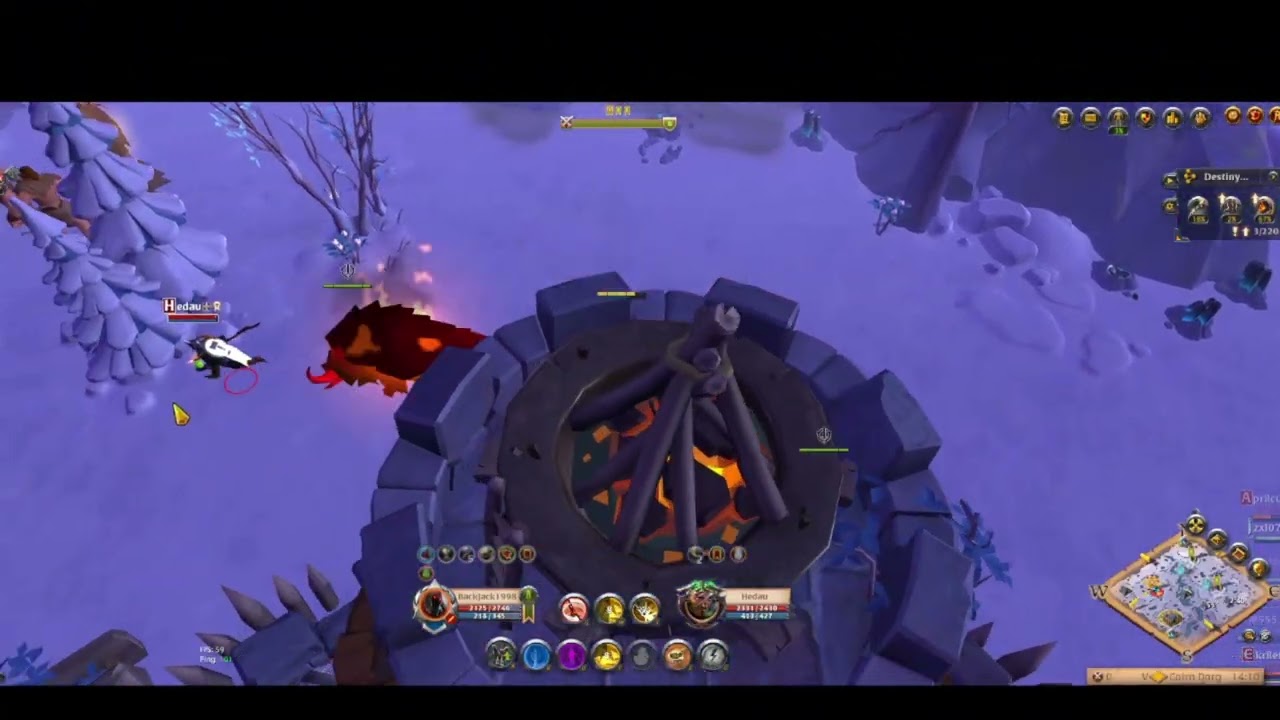 Albion Online ล่าแดง แก๊ง ดัก  ไปหมด