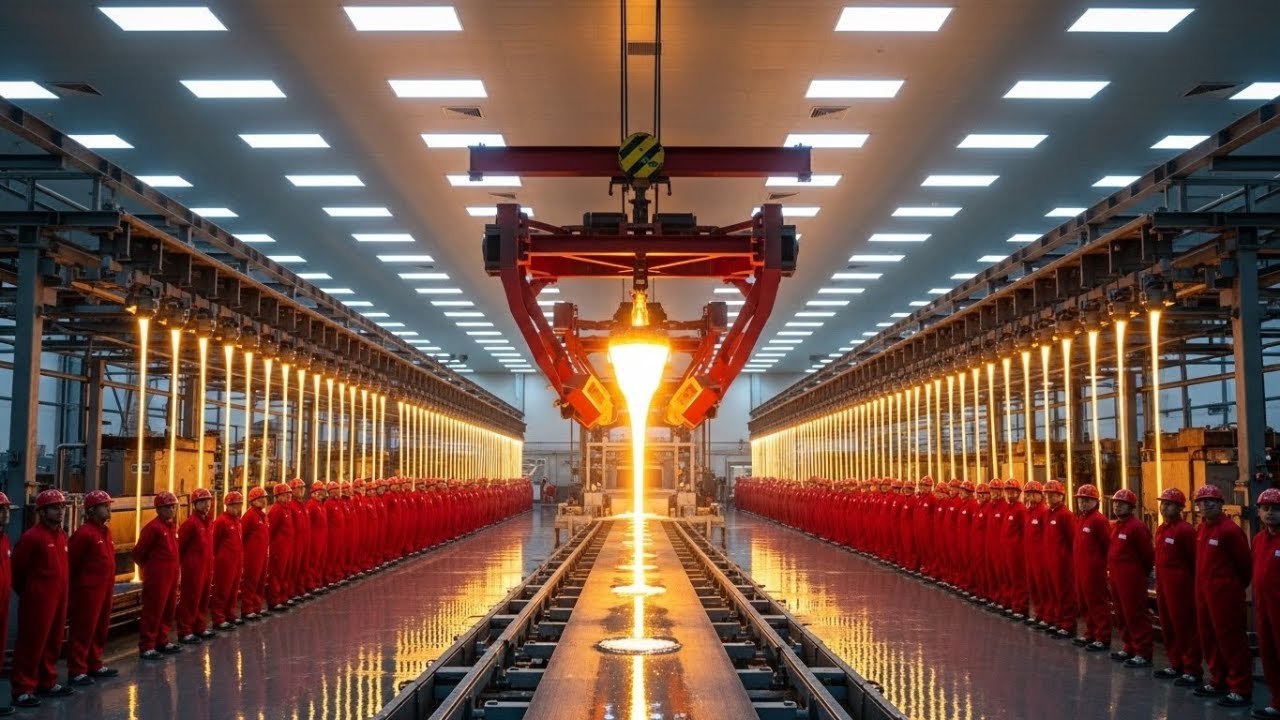 How Gold Jewelry Is Made Today: Inside the Secret $200 Billion Refinery & Atelier (4K)