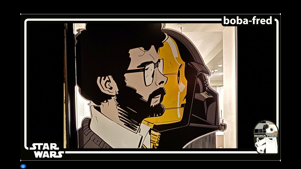#265 - boba-fred - Expo Les Guerres de Lucas Galerie Barbier Paris + review du livre collector 500ex