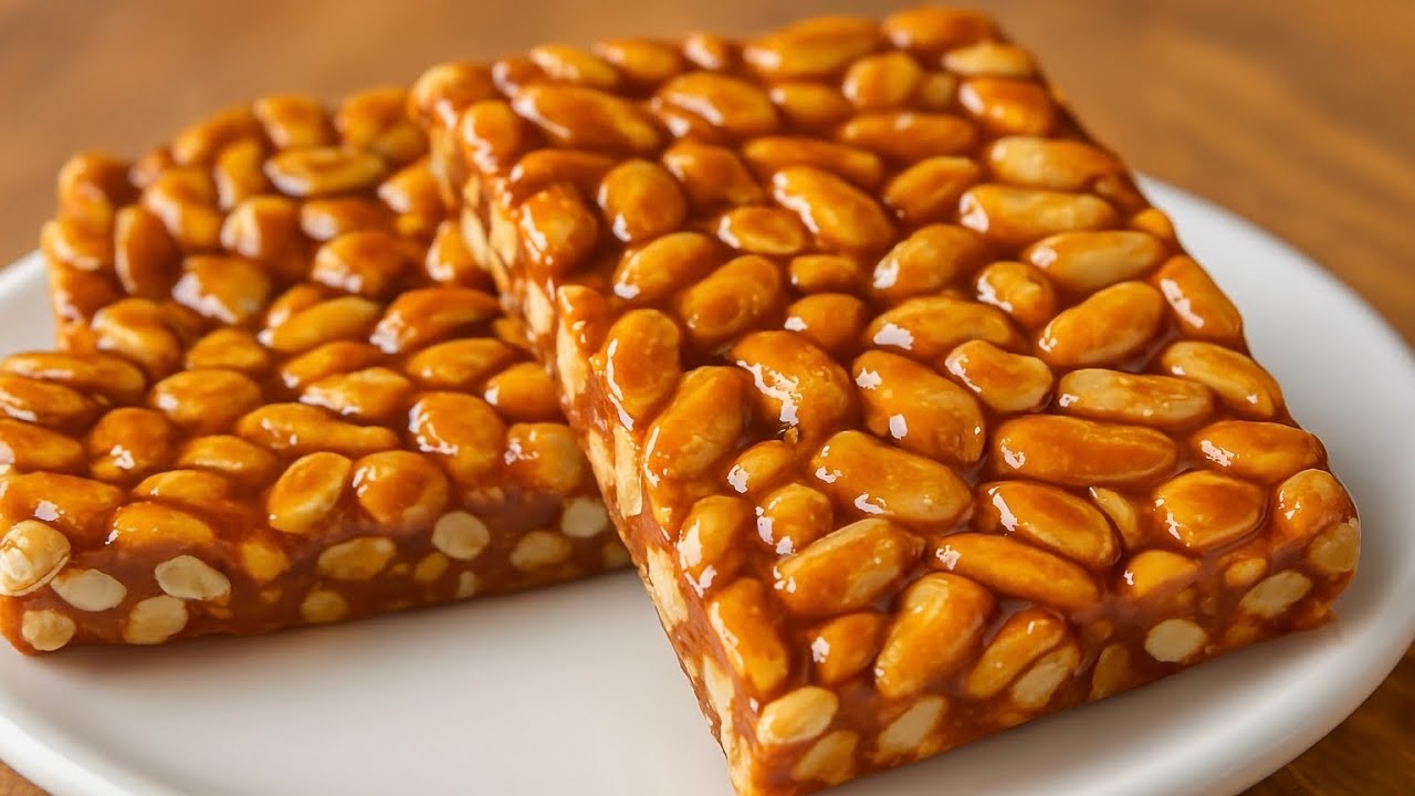 TURRON de MANI CROCANTE Solo 2 INGREDIENTES 😋😋