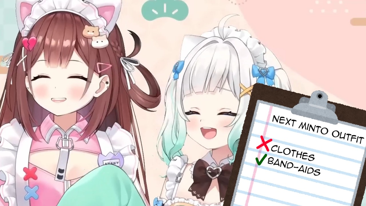Minto's mama tries to get her to become more lewd 【Maid Mint Fantome】