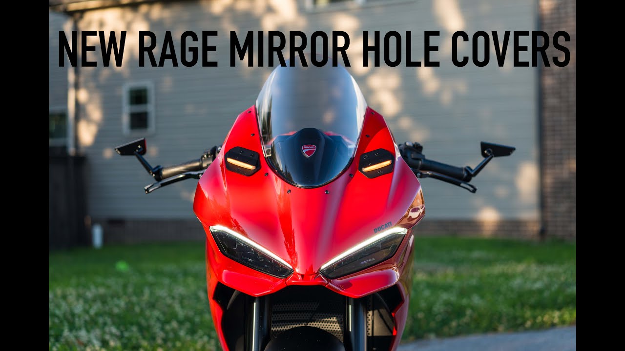 LOVE IT or HATE IT | New Rage Cycles Mirror Block Off Turn Signals for 2025 Panigale V2