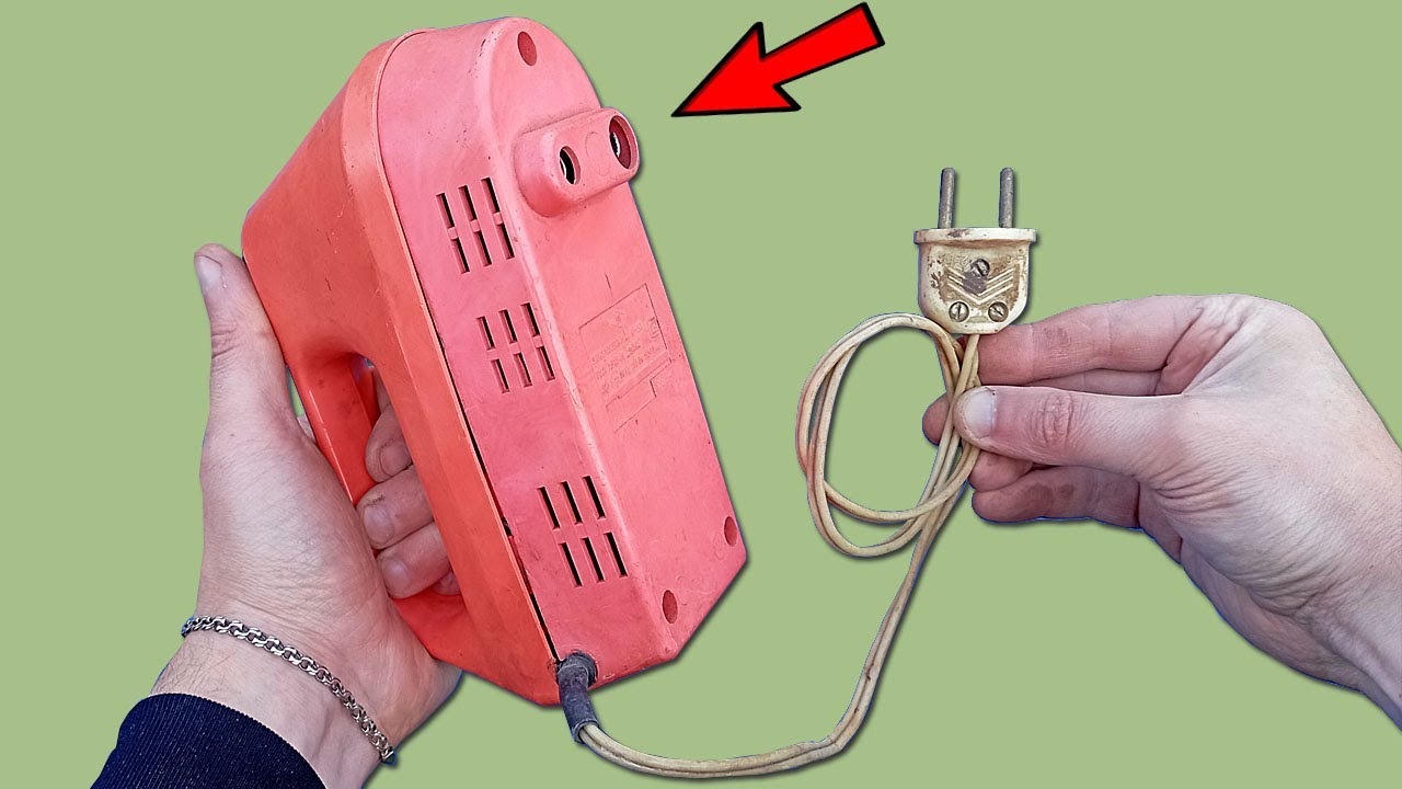 КРУТАЯ САМОДЕЛКА ИЗ НЕРАБОЧЕГО МИКСЕРА!