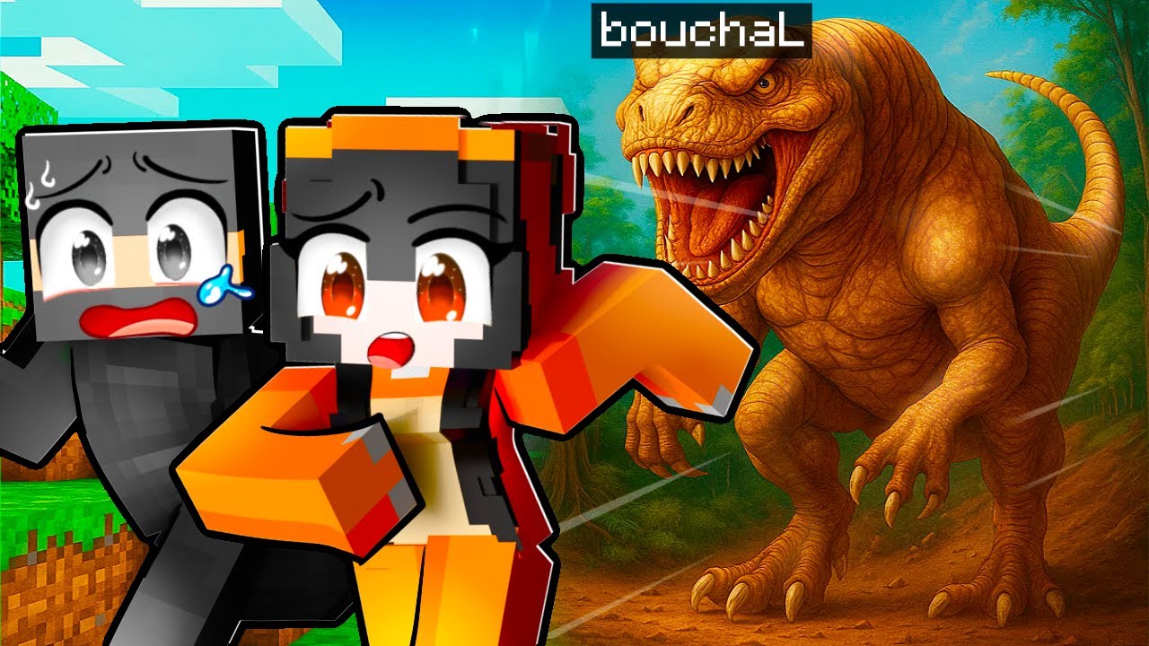 Trollím KAMARÁDY jako DISTORTUS REX v Minecraftu!